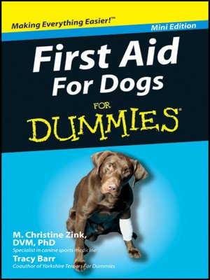 cover image of First Aid For Dogs For Dummies